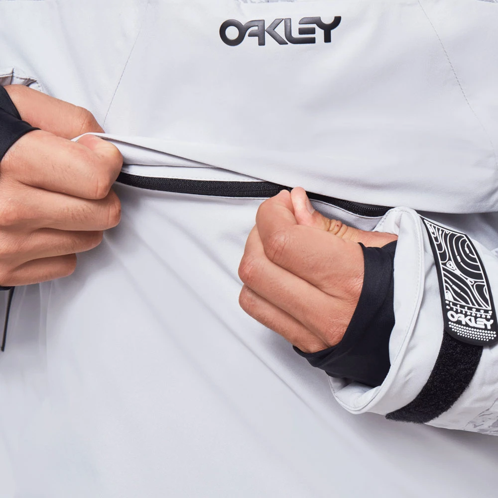 Oakley TC Ice BZI Snowboardanorak Grey Mountains Herren 3 Oakley TC Ice BZI Snowboardanorak Grey Mountains Herren – Bild 3