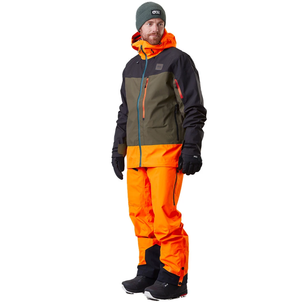 Picture Broader 3L Funktionsjacke Dark Army Green Herren 2 Picture Broader 3L Funktionsjacke Dark Army Green Herren – Bild 2