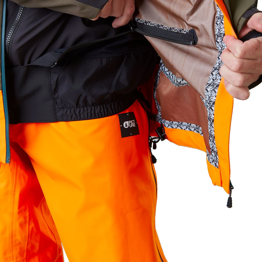 Picture Broader 3L Funktionsjacke Dark Army Green Herren 7 Picture Broader 3L Funktionsjacke Dark Army Green Herren – Bild 7