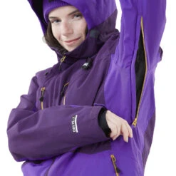 Picture Exa Winterjacke Dark Purple Damen -Bestes Skifahren Geschäft picture exa wvt191 dark purple 02 gross