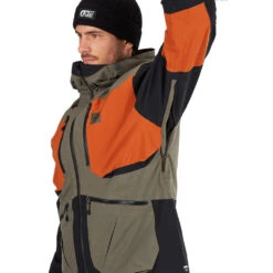 Picture Naikoon Skijacke Dark Army Green Herren -Bestes Skifahren Geschäft picture naikoon jacket mvt391 darkarmygreen 03 gross