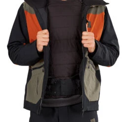 Picture Naikoon Skijacke Dark Army Green Herren -Bestes Skifahren Geschäft picture naikoon jacket mvt391 darkarmygreen 05 gross