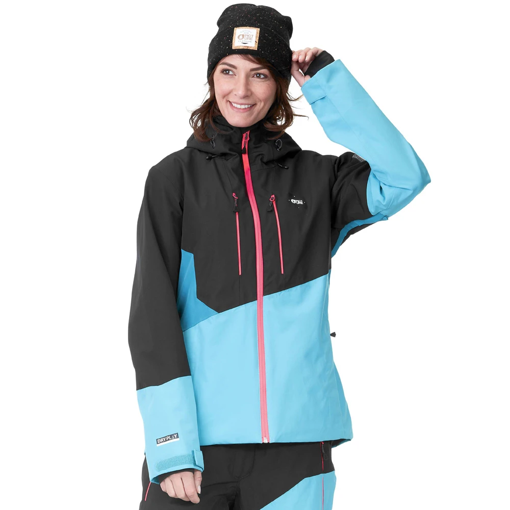 Picture Seen Skijacke Light Blue Damen 1 Picture Seen Skijacke Light Blue Damen