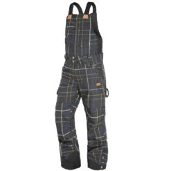 Picture Yakoumo Bib Latz-Wintersporthose Black Tartan Herren -Bestes Skifahren Geschäft picture yakoumo bib pant mpt096 black tartan 03 grossmaP3KXQ3PZJ82