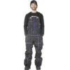 Picture Yakoumo Bib Latz-Wintersporthose Black Tartan Herren