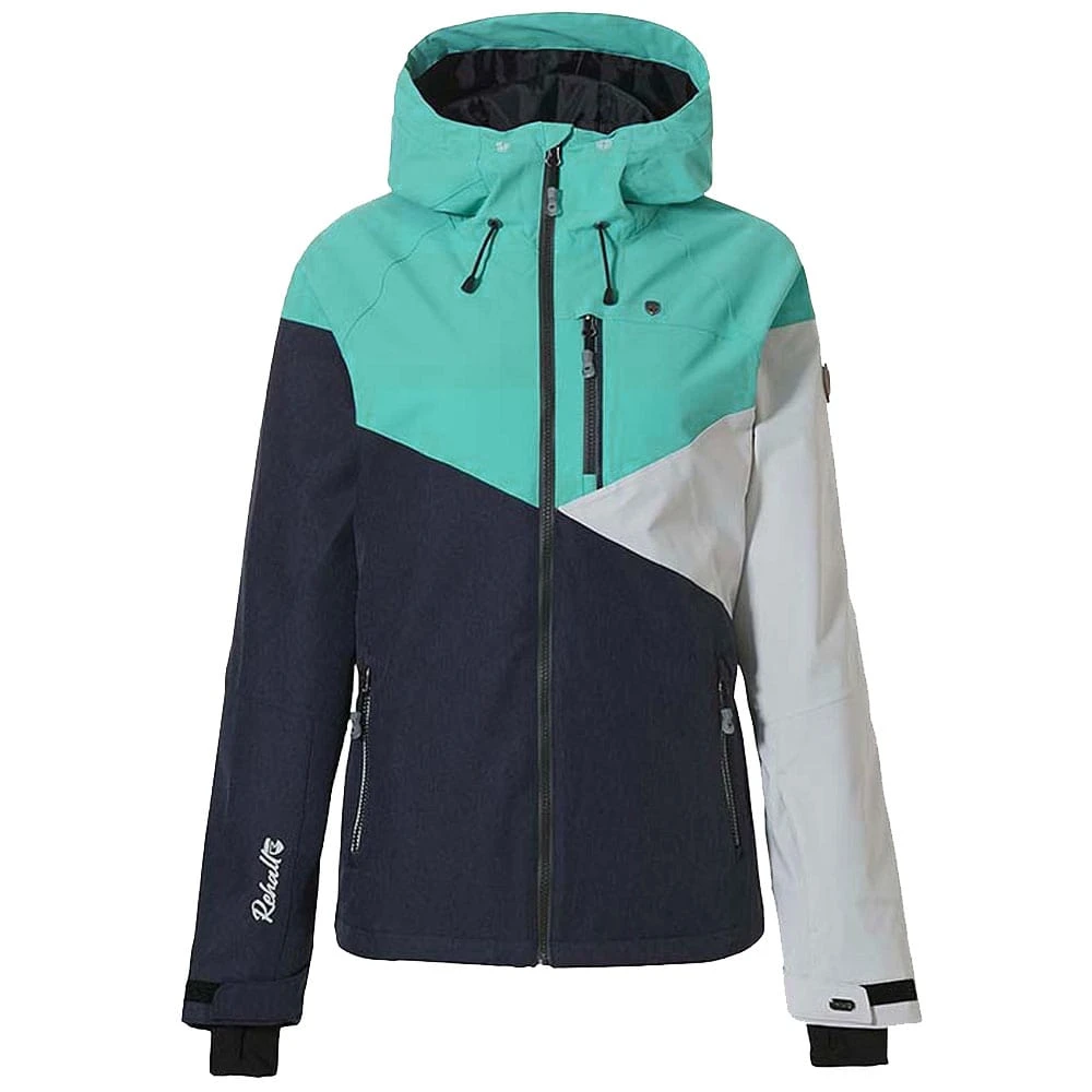 Rehall June-R Snowboardjacke Aqua Damen 1 Rehall June-R Snowboardjacke Aqua Damen