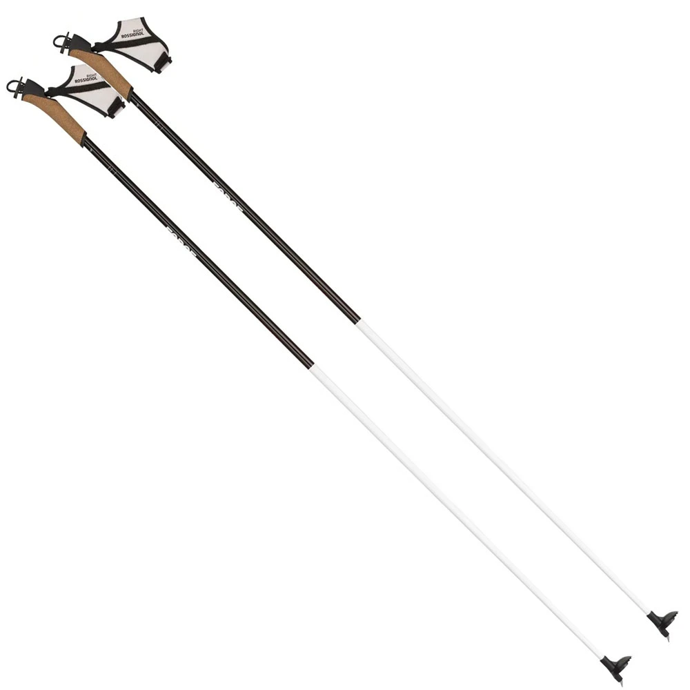 Rossignol Force Langlaufstöcke Black/White Damen, Herren 1 Rossignol Force Langlaufstöcke Black/White Damen, Herren