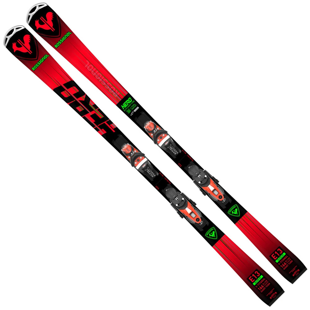 Rossignol Hero Elite Plus ST TI Alpinski-Set Black/Red Damen, Herren 1 Rossignol Hero Elite Plus ST TI Alpinski-Set Black/Red Damen, Herren