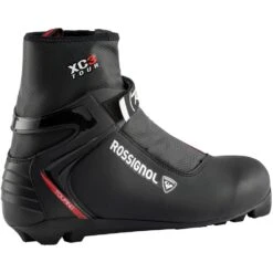 Rossignol XC-3 Langlaufschuhe Black/Red Damen, Herren -Bestes Skifahren Geschäft rossignol xc 3 rijw150 02 grossr6mvL39deTOPb