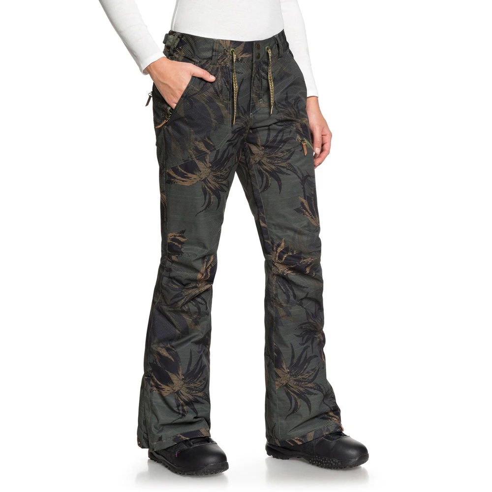 Roxy Nadia Printed Skihose Four Leaf Clover/Swell Flowers Damen 2 Roxy Nadia Printed Skihose Four Leaf Clover/Swell Flowers Damen – Bild 2