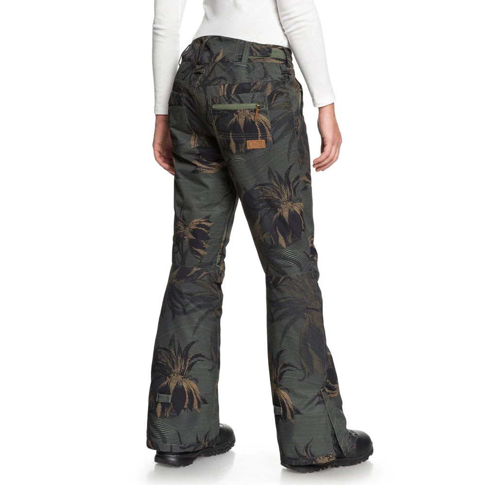 Roxy Nadia Printed Skihose Four Leaf Clover/Swell Flowers Damen 3 Roxy Nadia Printed Skihose Four Leaf Clover/Swell Flowers Damen – Bild 3