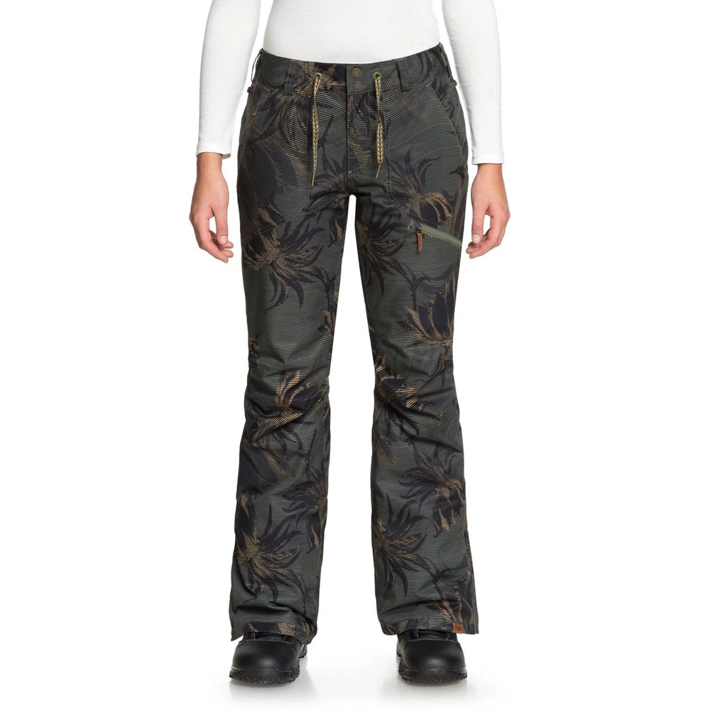 Roxy Nadia Printed Skihose Four Leaf Clover/Swell Flowers Damen 1 Roxy Nadia Printed Skihose Four Leaf Clover/Swell Flowers Damen