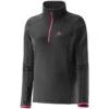 Salomon Discovery Active Half-Zip Fleecepullover Black/Black Damen