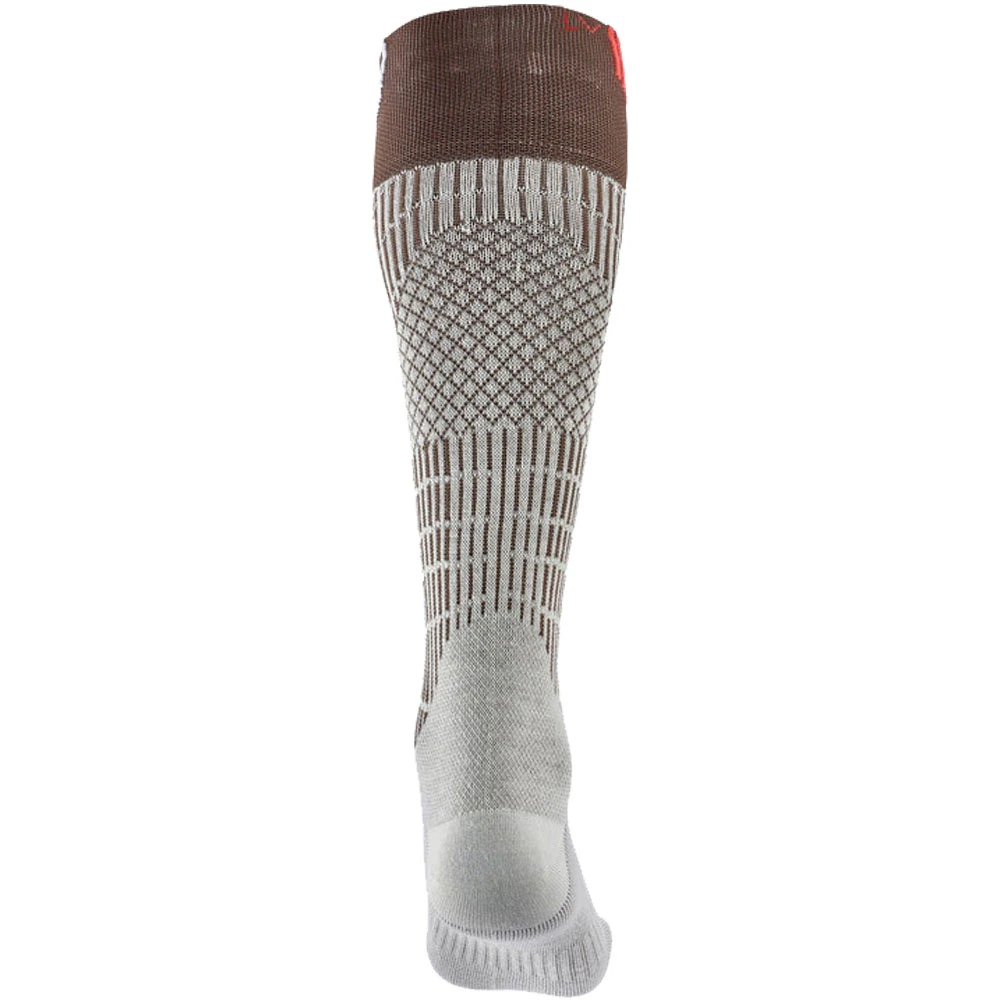 Sidas Sock Ski Merino LV Skisocken Brown/White Damen, Herren 2 Sidas Sock Ski Merino LV Skisocken Brown/White Damen, Herren – Bild 2