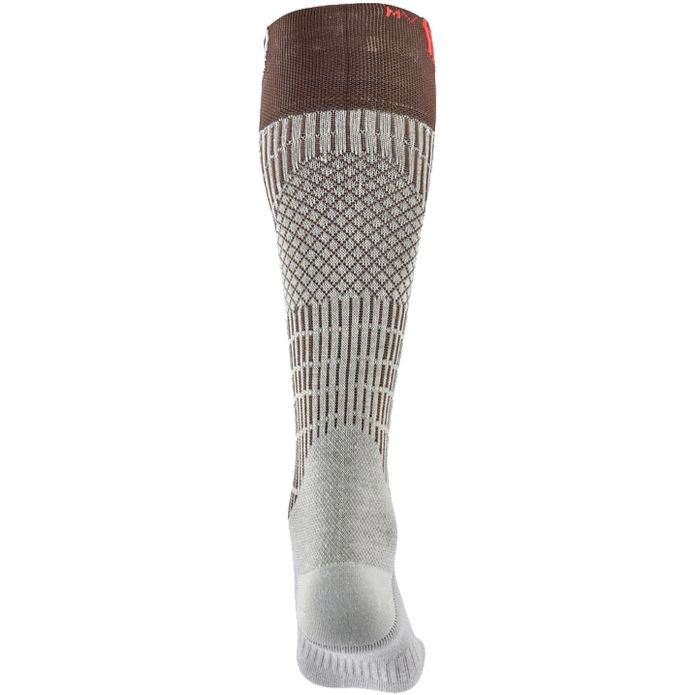 Sidas Sock Ski Merino MV Skisocken Brown/White Damen, Herren 2 Sidas Sock Ski Merino MV Skisocken Brown/White Damen, Herren – Bild 2