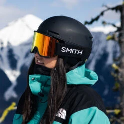 Smith Code MIPS 2 Skihelm Matte Black Damen, Herren -Bestes Skifahren Geschäft smith code mips 2 e005389ks 05 grossTZO5frwhGw9kj