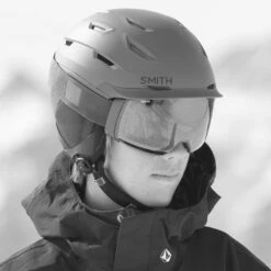 Smith Level MIPS Schneehelm Matte White Damen, Herren -Bestes Skifahren Geschäft smith level mips e00628z7r 04 grosssysQxFw4WPl2o