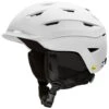 Smith Level MIPS Schneehelm Matte White Damen, Herren