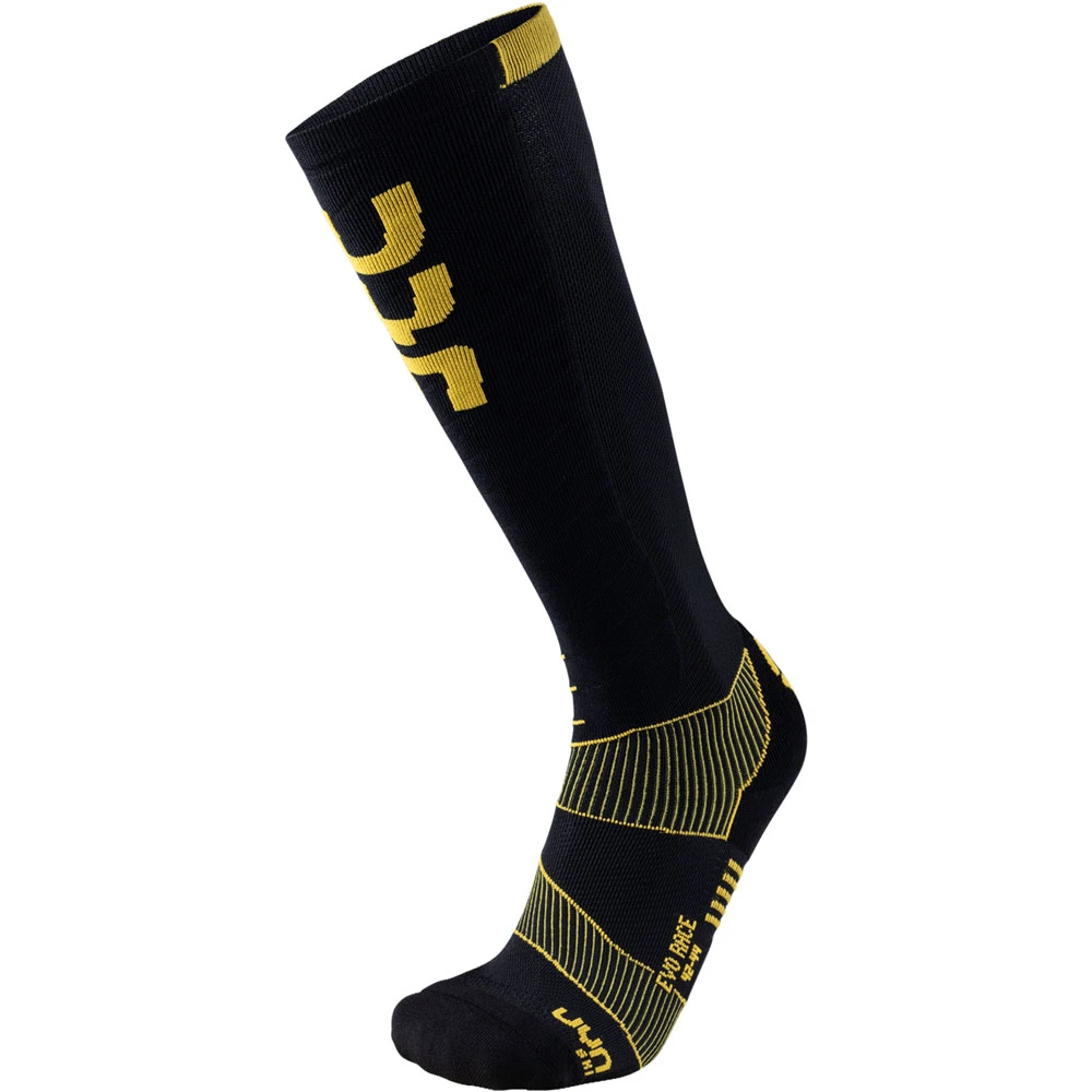 UYN Ski Evo Race Skisocken Black/Yellow Herren 1 UYN Ski Evo Race Skisocken Black/Yellow Herren