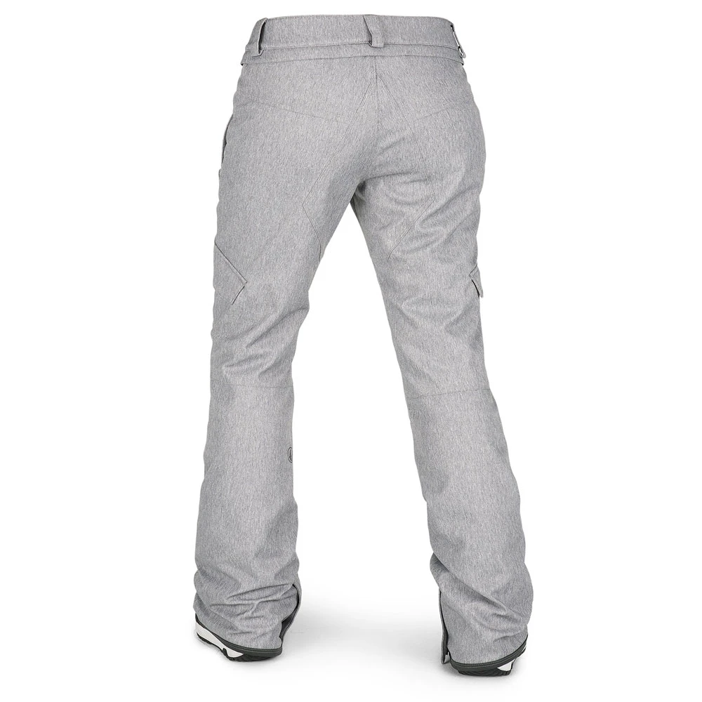 Volcom Bridger Insulated Funktionshose Heather Grey Damen 2 Volcom Bridger Insulated Funktionshose Heather Grey Damen – Bild 2