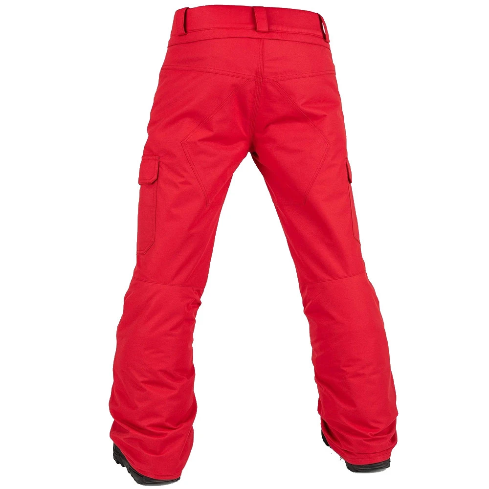 Volcom Cargo Insulated Schneehose Red Kinder 2 Volcom Cargo Insulated Schneehose Red Kinder – Bild 2