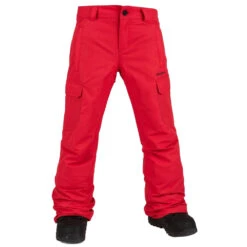 Volcom Cargo Insulated Schneehose Red Kinder