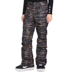 Volcom Hallen Schneehose Tiger Print Damen