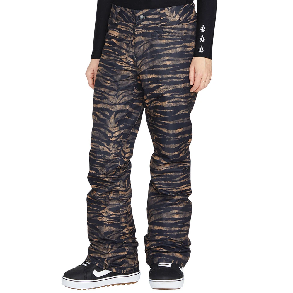Volcom Hallen Schneehose Tiger Print Damen 1 Volcom Hallen Schneehose Tiger Print Damen