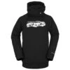 Volcom Hydro Riding Kapuzenpullover Black Herren