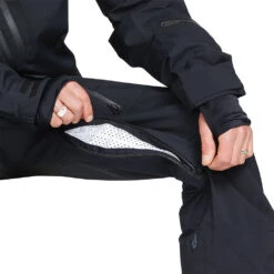 Volcom Jamie Lynn Gore-Tex Schneeanzug Black Herren -Bestes Skifahren Geschäft volcom jamie lynn gore tex jumpsuit g0652300 blk 07 gross