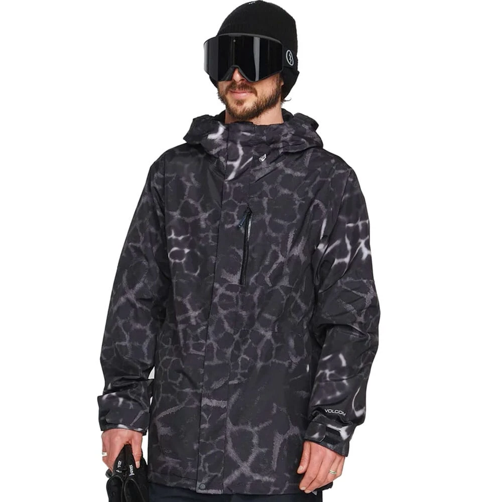 Volcom L Gore-Tex Schneejacke Black Giraffe Herren 1 Volcom L Gore-Tex Schneejacke Black Giraffe Herren