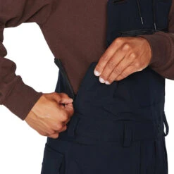 Volcom Roan Bib Winterlatzhose Black Herren -Bestes Skifahren Geschäft volcom roan bib overall g1352306 blk 04 gross