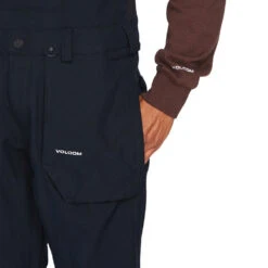 Volcom Roan Bib Winterlatzhose Black Herren -Bestes Skifahren Geschäft volcom roan bib overall g1352306 blk 06 gross