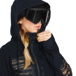 Volcom Romy Schneeanzug Black Damen -Bestes Skifahren Geschäft volcom romy snow suit h0652206 blk 03 gross