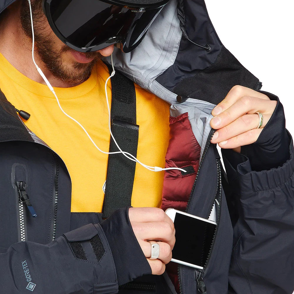 Volcom TDS Infrared Gore-Tex Funktionsjacke Black Herren 5 Volcom TDS Infrared Gore-Tex Funktionsjacke Black Herren – Bild 5