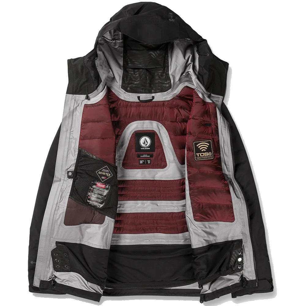 Volcom TDS Infrared Gore-Tex Funktionsjacke Black Herren 8 Volcom TDS Infrared Gore-Tex Funktionsjacke Black Herren – Bild 8