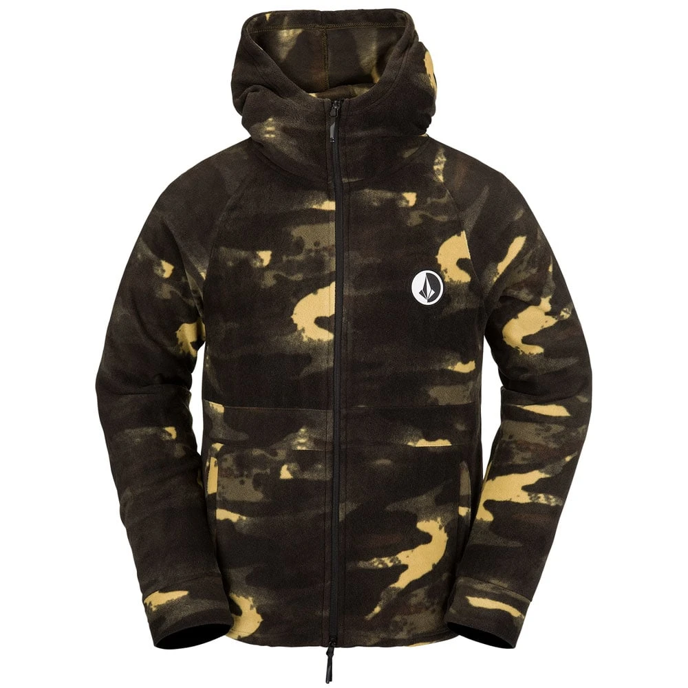 Volcom V-Science Full Zip Fleece Jacke Camouflage Herren 1 Volcom V-Science Full Zip Fleece Jacke Camouflage Herren