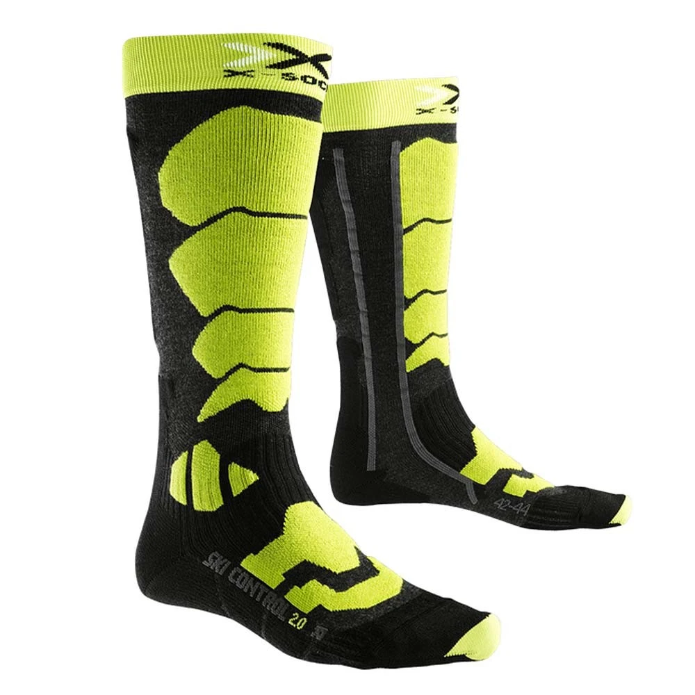 X-Bionic Ski Control 2.0 Skisocken Anthracite/Green Lime Damen, Herren 1 X-Bionic Ski Control 2.0 Skisocken Anthracite/Green Lime Damen, Herren